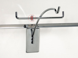 Zeige Details für Brillenhalter für Lamellenwände Bild von Brillenhalter für Lamellenwände