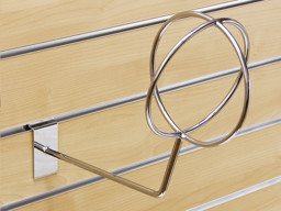 Zeige Details für Helmhalter für Lamellenwände Bild von Helmhalter für Lamellenwände