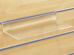 Zeige Details für Schuhboden transparent für Lamellenwände Bild von Schuhboden transparent für Lamellenwände