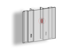 Zeige Details für Labelhalter B75 H90mm Bild von Labelhalter B75 H90mm