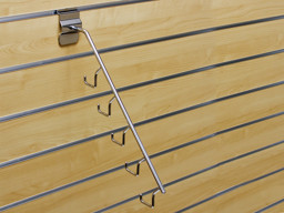 Zeige Details für Taschenpräsenter schräg verchromt Bild von Taschenpräsenter schräg verchromt