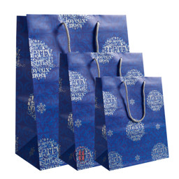 Zeige Details für Weihnachtstasche blau (20 Stück) Bild von Weihnachtstasche blau (20 Stück)