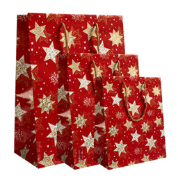 Zeige Details für Weihnachtstasche rot (20 Stück) Bild von Weihnachtstasche rot (20 Stück)