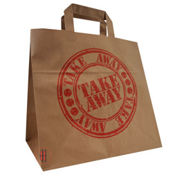 Bild von Papiertasche Take away (250 Stück)