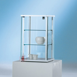 Zeige Details für Tischvitrine m.zwei Glasböden Bild von Tischvitrine m.zwei Glasböden