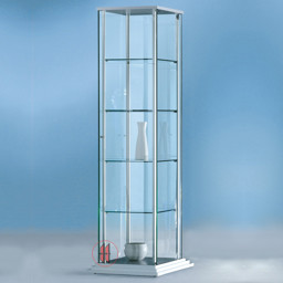 Zeige Details für Vitrine m. Stufensockel Bild von Vitrine m. Stufensockel