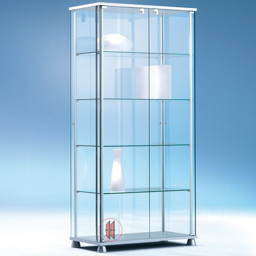 Zeige Details für Vitrine Forum silber Bild von Vitrine Forum silber
