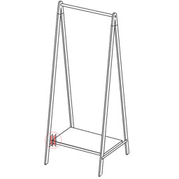 Zeige Details für Mittelraumständer  Bild von Mittelraumständer