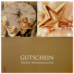 Zeige Details für Geschenkgutscheine Uhr/Stern Bild von Geschenkgutscheine Uhr/Stern