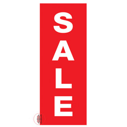 Zeige Details für Papier-Banner einseitig 48x138cm SALE Bild von Papier-Banner einseitig 48x138cm SALE