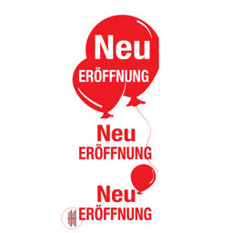 Zeige Details für Papier-Banner einseitig 48x138cm Neueröffnung Bild von Papier-Banner einseitig 48x138cm Neueröffnung