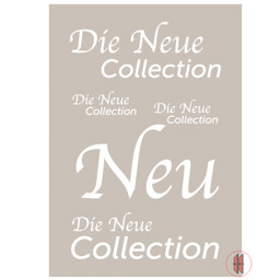 Bild von Plakatkarton Die Neue Collection (10 Stück)