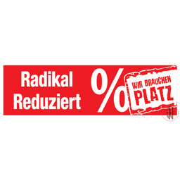 Bild von Ankleber Radikal Reduziert 