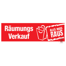 Zeige Details für Ankleber Räumungsverkauf Bild von Ankleber Räumungsverkauf