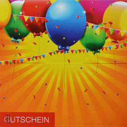 Bild von Geschenkgutscheine Ballons