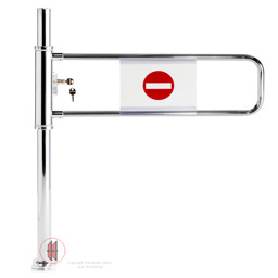 Zeige Details für Kassensperre mit Standrohr H1120mm Bild von Kassensperre mit Standrohr H1120mm