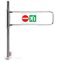 Zeige Details für Notausgang mit Standrohr H1120mm Bild von Notausgang mit Standrohr H1120mm
