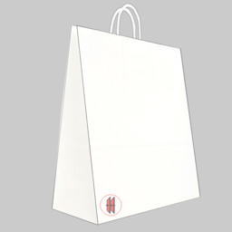 Zeige Details für Papiertragetaschen weiß 54x49+15cm (25/50/125 Stück) Bild von Papiertragetaschen weiß 54x49+15cm (25/50/125 Stück)
