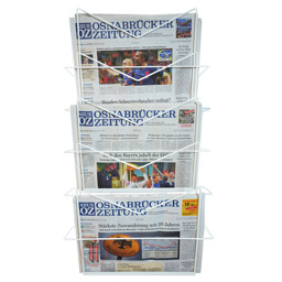 Zeige Details für Zeitungswandhänger Times Bild von Zeitungswandhänger Times