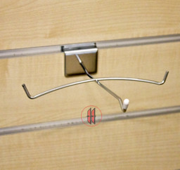 Zeige Details für Brillenhalter m. Endkappe f. Lamellenwände Bild von Brillenhalter m. Endkappe f. Lamellenwände