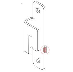 Zeige Details für Rückwandhaken Solid York Bild von Rückwandhaken Solid York