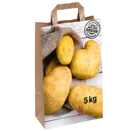 Zeige Details für Papiertaschen für Kartoffeln "Aus der Region" - 5kg (250Stück) Bild von Papiertaschen für Kartoffeln "Aus der Region" - 5kg (250Stück)