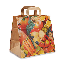 Zeige Details für Papiertasche Querbeet (250 Stück) Bild von Papiertasche Querbeet (250 Stück)