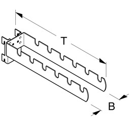 Zeige Details für Gerätehalter B6 T30 Bild von Gerätehalter B6 T30