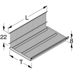 Bild von Endloskorb TEK H22 AM125cm