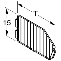 Bild von Abteilgitter für Endloskorb TEK H15