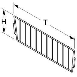 Zeige Details für Abteilgitter für Drahtkorb Bild von Abteilgitter für Drahtkorb