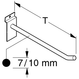 Zeige Details für Halter schwer für Paneele-Rückwand Bild von Halter schwer für Paneele-Rückwand