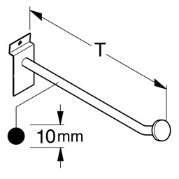 Zeige Details für Halter mit Platte für Paneele Bild von Halter mit Platte für Paneele