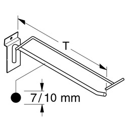 Bild von Halter schwer mit Preisschildhalter