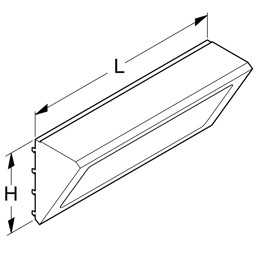 Zeige Details für Leuchtkasten schräg H40 Bild von Leuchtkasten schräg H40