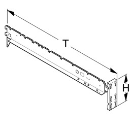 Zeige Details für Blendenträger H20 ausziehbar Bild von Blendenträger H20 ausziehbar