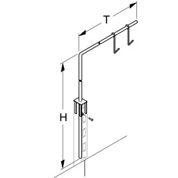 Zeige Details für Werbegalgen L84 H140cm Bild von Werbegalgen L84 H140cm