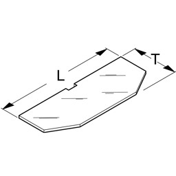 Zeige Details für Stirnfachboden Glas (glatt) Bild von Stirnfachboden Glas (glatt)
