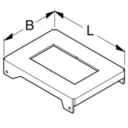 Zeige Details für Mittelteil für Kreuzgondel Bild von Mittelteil für Kreuzgondel