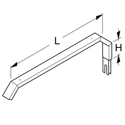 Bild von Aufsteckbügel, 6x3 Anbau