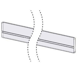 Bild von Frontscheibe f. Adapter-T-Profil A016 H65 klar