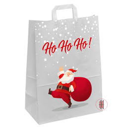 Zeige Details für Papiertragetasche Santa Claus Bild von Papiertragetasche Santa Claus