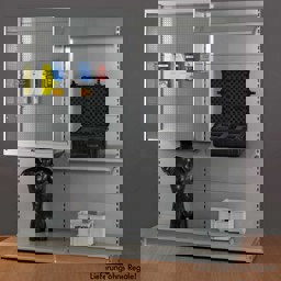 Zeige Details für Tego-Einhängevitrine H1280mm Bild von Tego-Einhängevitrine H1280mm