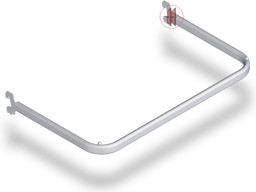 Zeige Details für Konfektionsrahmen verchromt AM 66,5cm Bild von Konfektionsrahmen verchromt AM 66,5cm