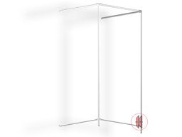 Zeige Details für Umkleidekabinenrahmen Anbau chrom Bild von Umkleidekabinenrahmen Anbau chrom