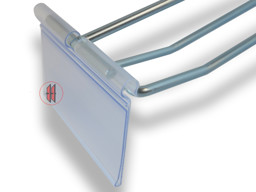 Zeige Details für Etikettentaschen B7 H4cm transparent Bild von Etikettentaschen B7 H4cm transparent