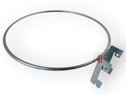 Zeige Details für Stielhalter rund 230mm Bild von Stielhalter rund 230mm