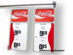 Zeige Details für Plakatrahmen mit Steg Bild von Plakatrahmen mit Steg