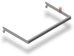 Bild von Konfektionsrahmen 3x2cm AM62,5