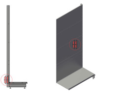 Zeige Details für Wandregal Tegometall H220 T47 Anbauregal Bild von Wandregal Tegometall H220 T47 Anbauregal